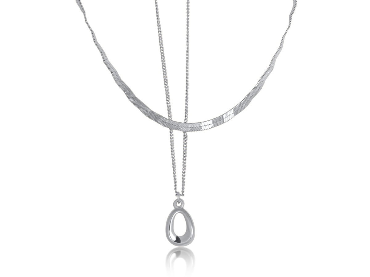 Pamela Necklace in Silver