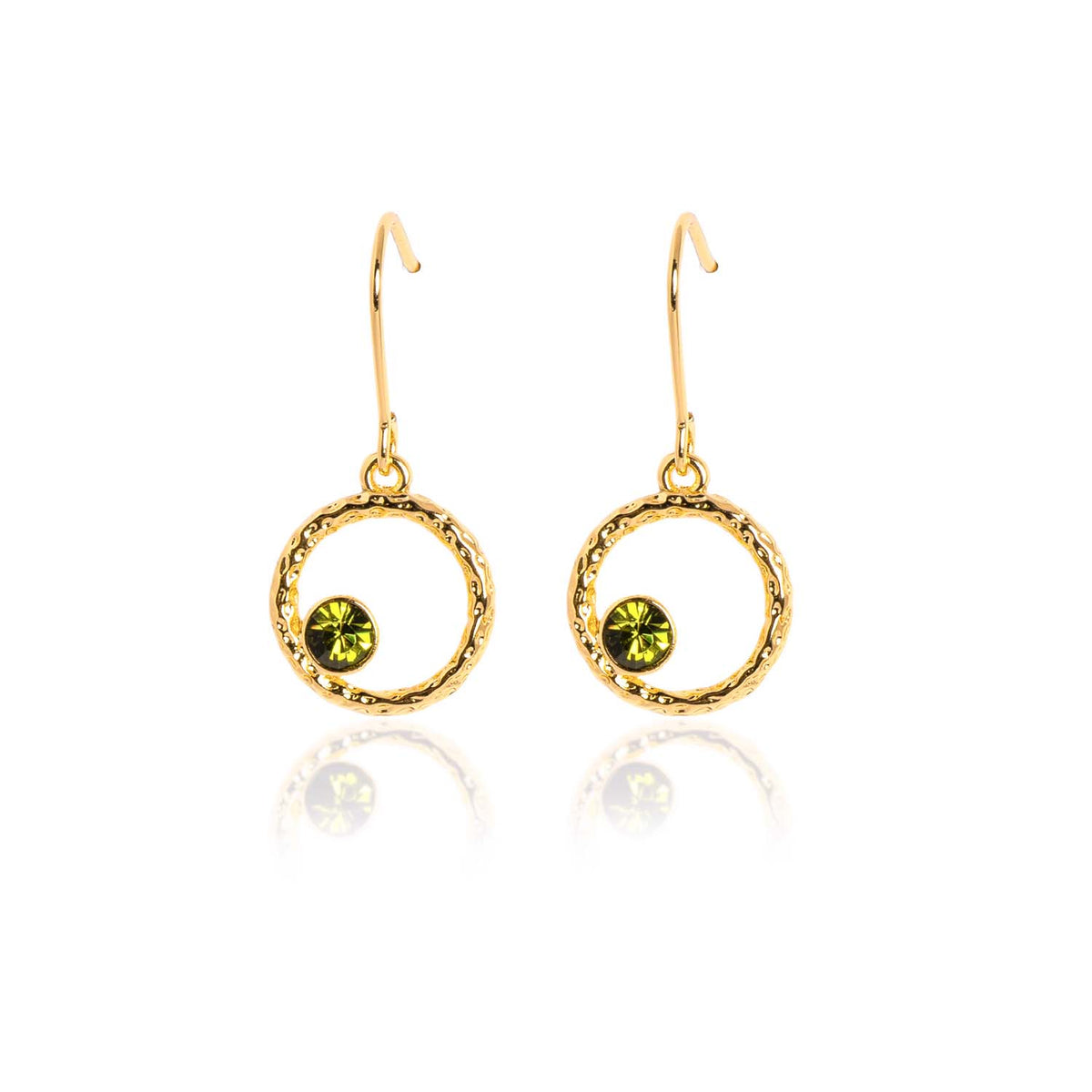Gia 14K Gold Plated Drop Earrings