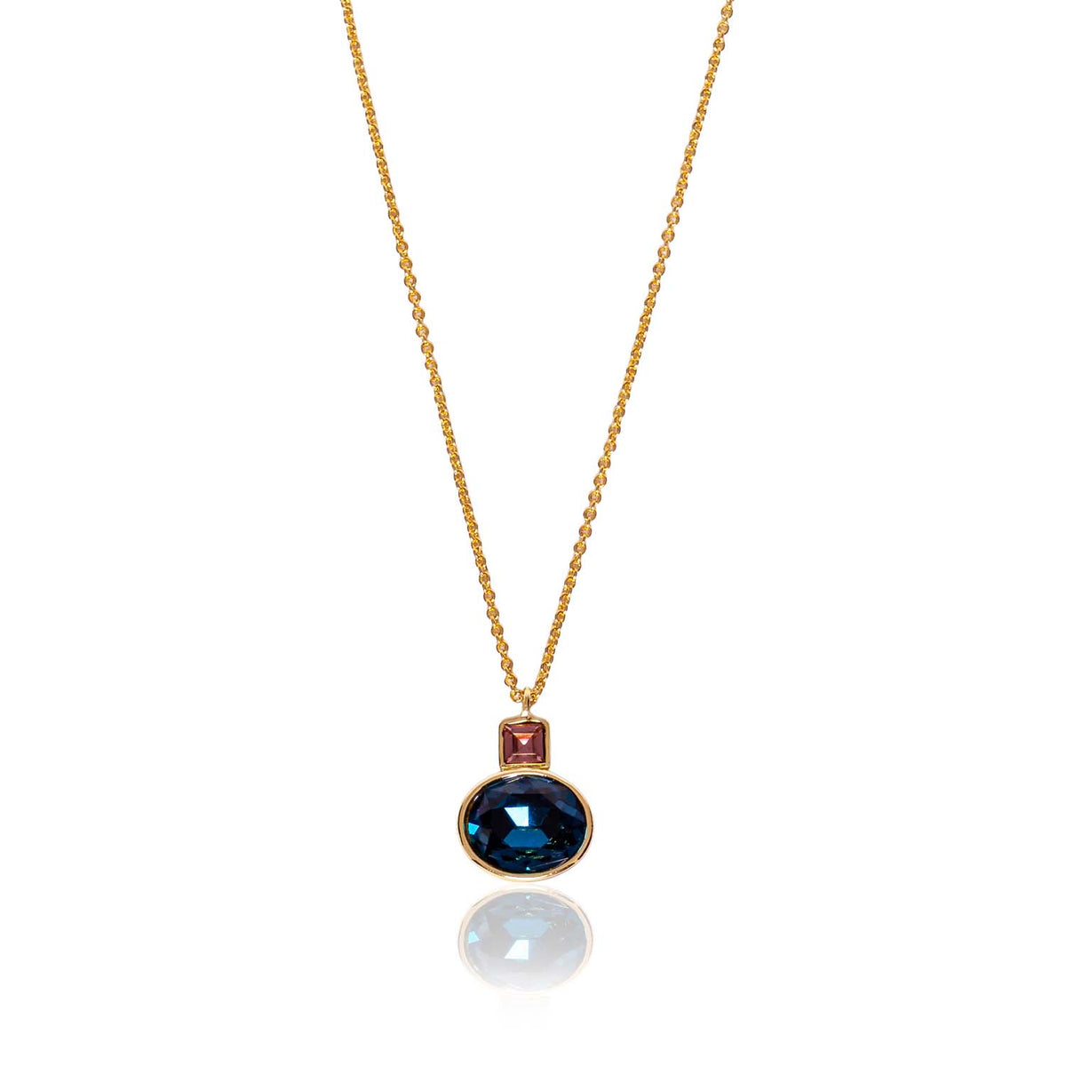 Katie 14K Gold Plated Pendant Necklace