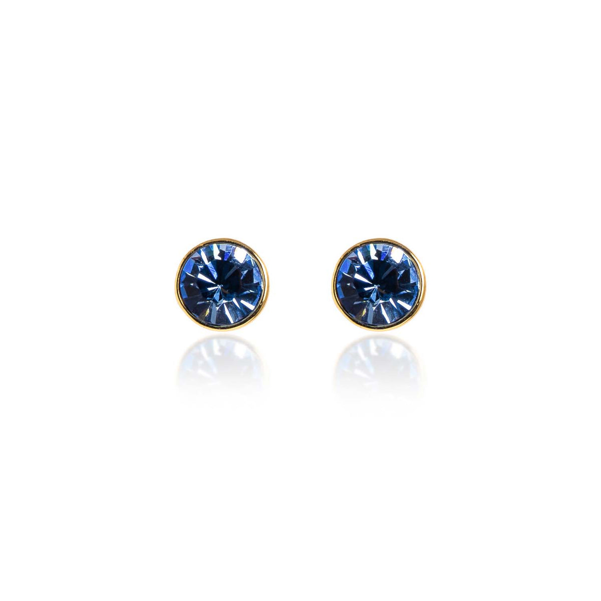 Erin 14K Gold Plated Stud Earrings