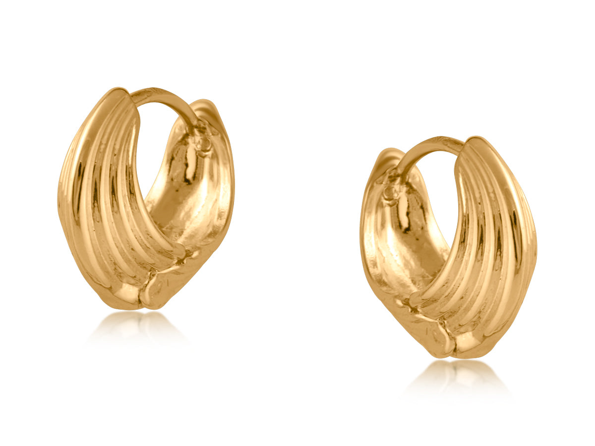 Athena Earrings in Gold