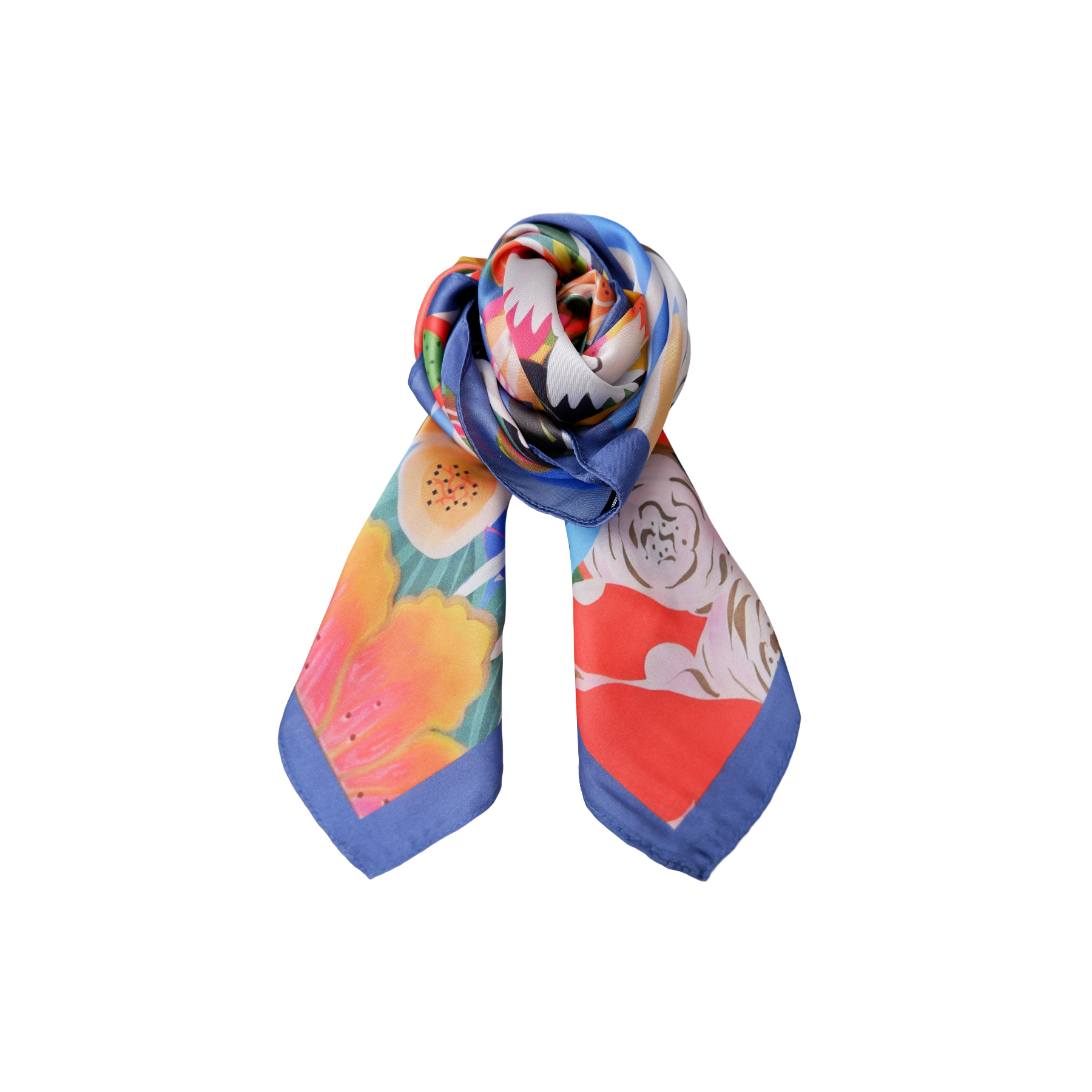 Eden Mini Scarf in Blue