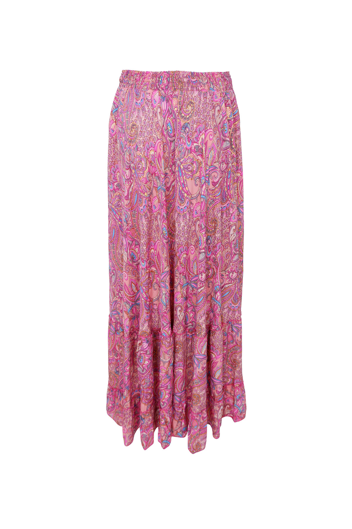 Luna Maxi Frill Skirt Pink Vibe- S/M