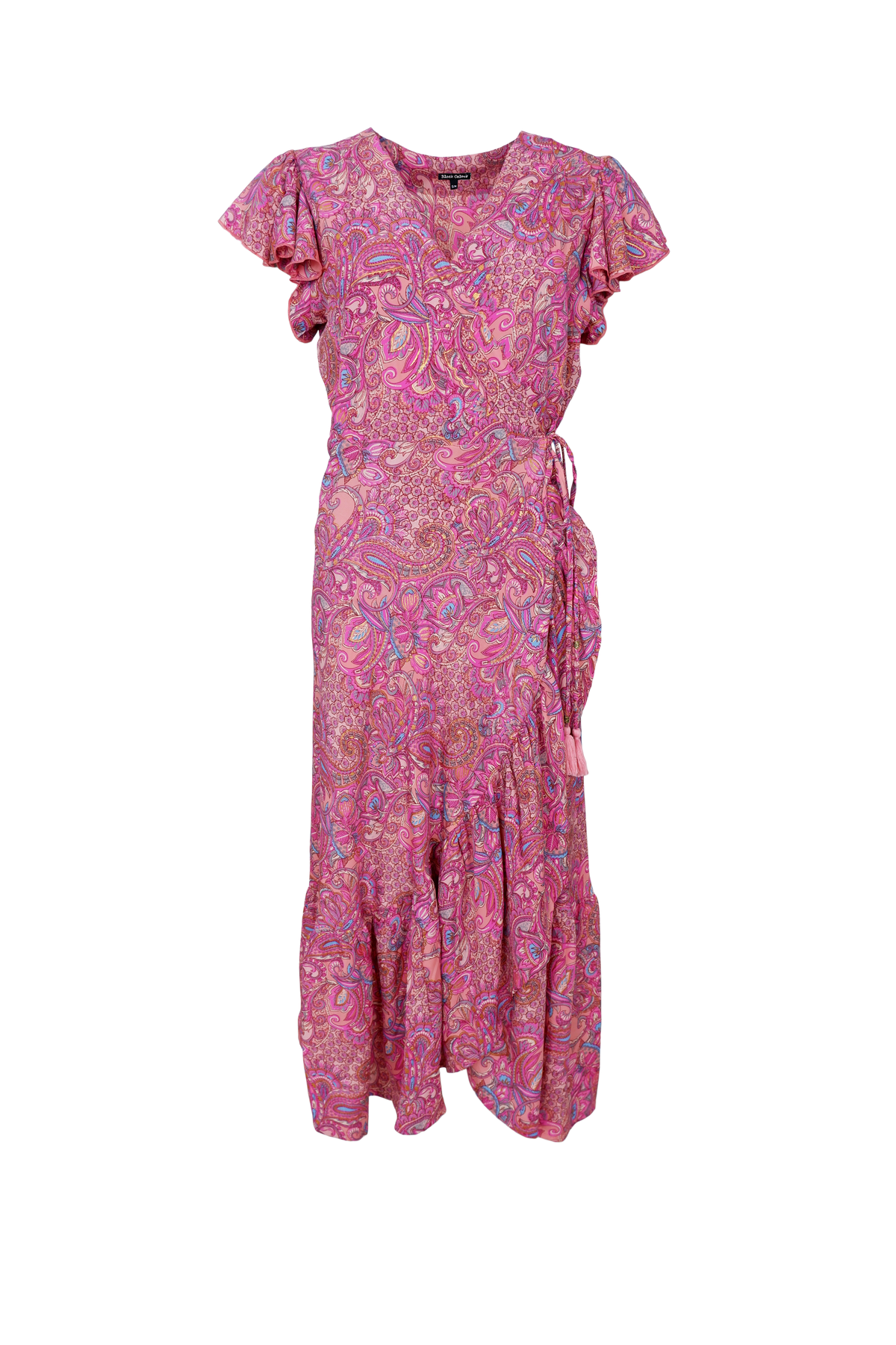LUNA Flared Wrap Dress - S/M