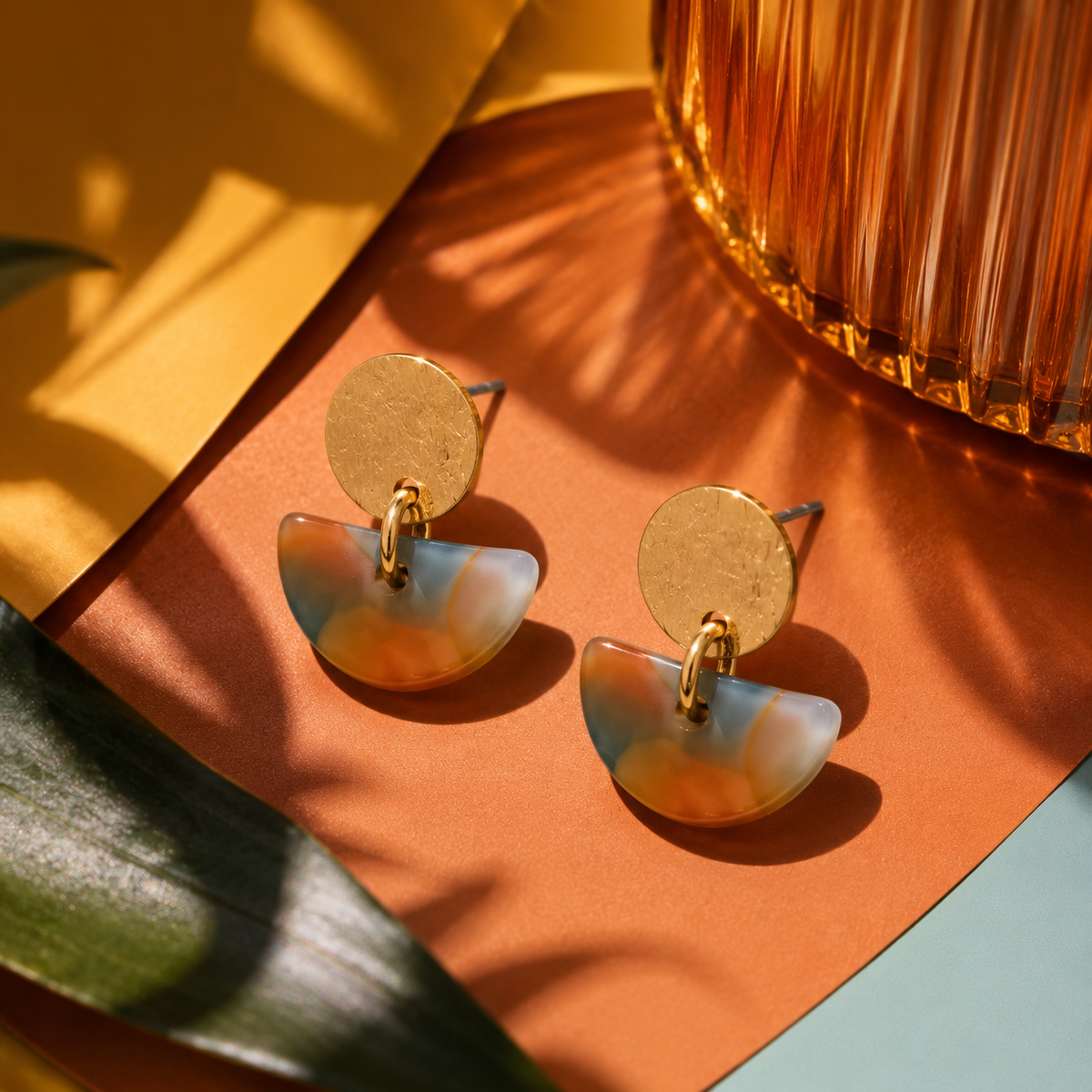 Fabia Resin Earrings