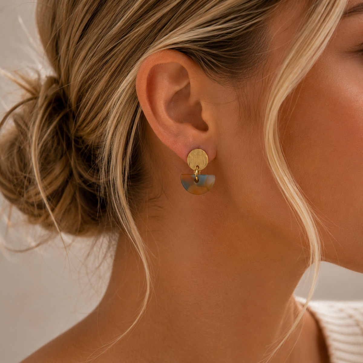Fabia Resin Earrings