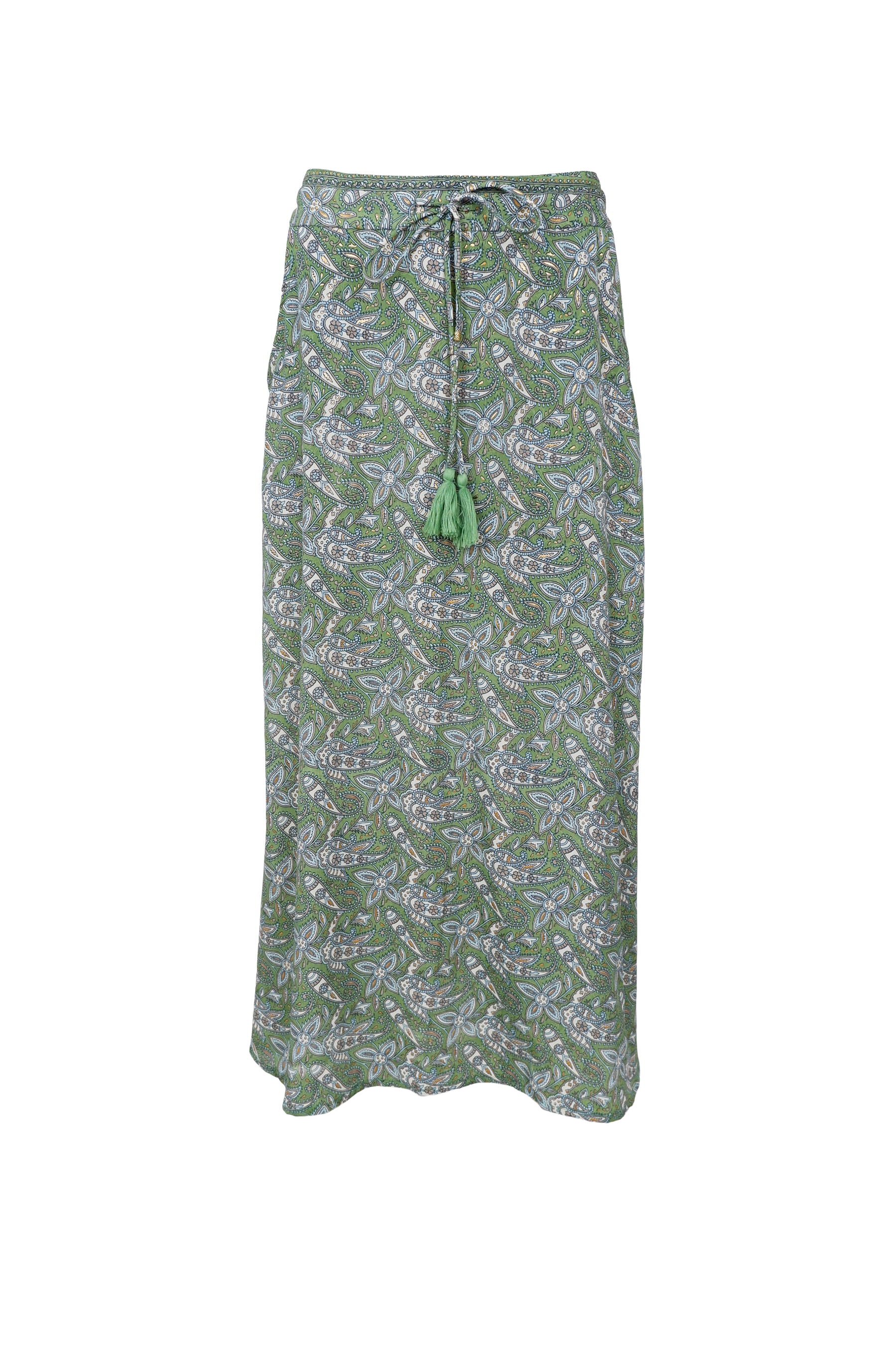 Luna Skirt in Glory Green
