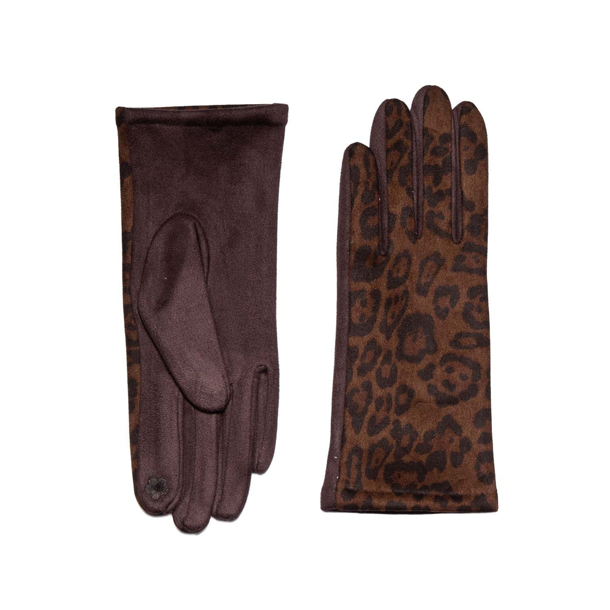 Animal Print Glove with Touch screen fingertips
