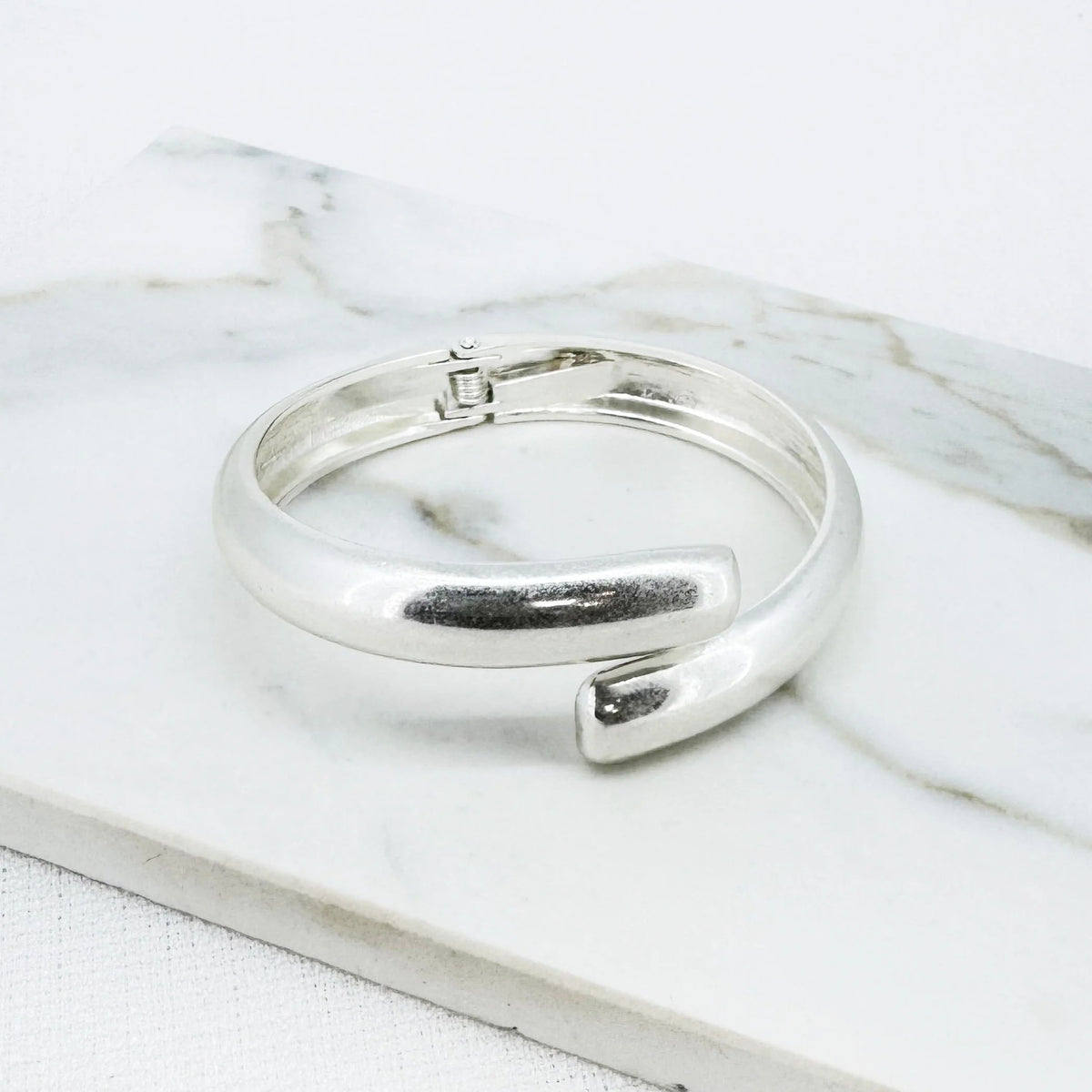 Silver Bangle Bracelet