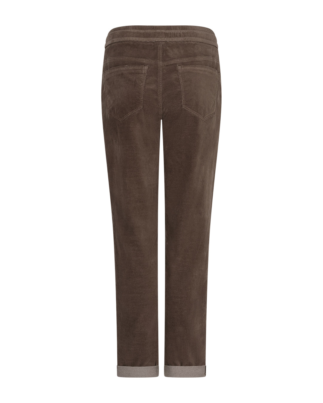 Stella Velvet Joggers in Clay