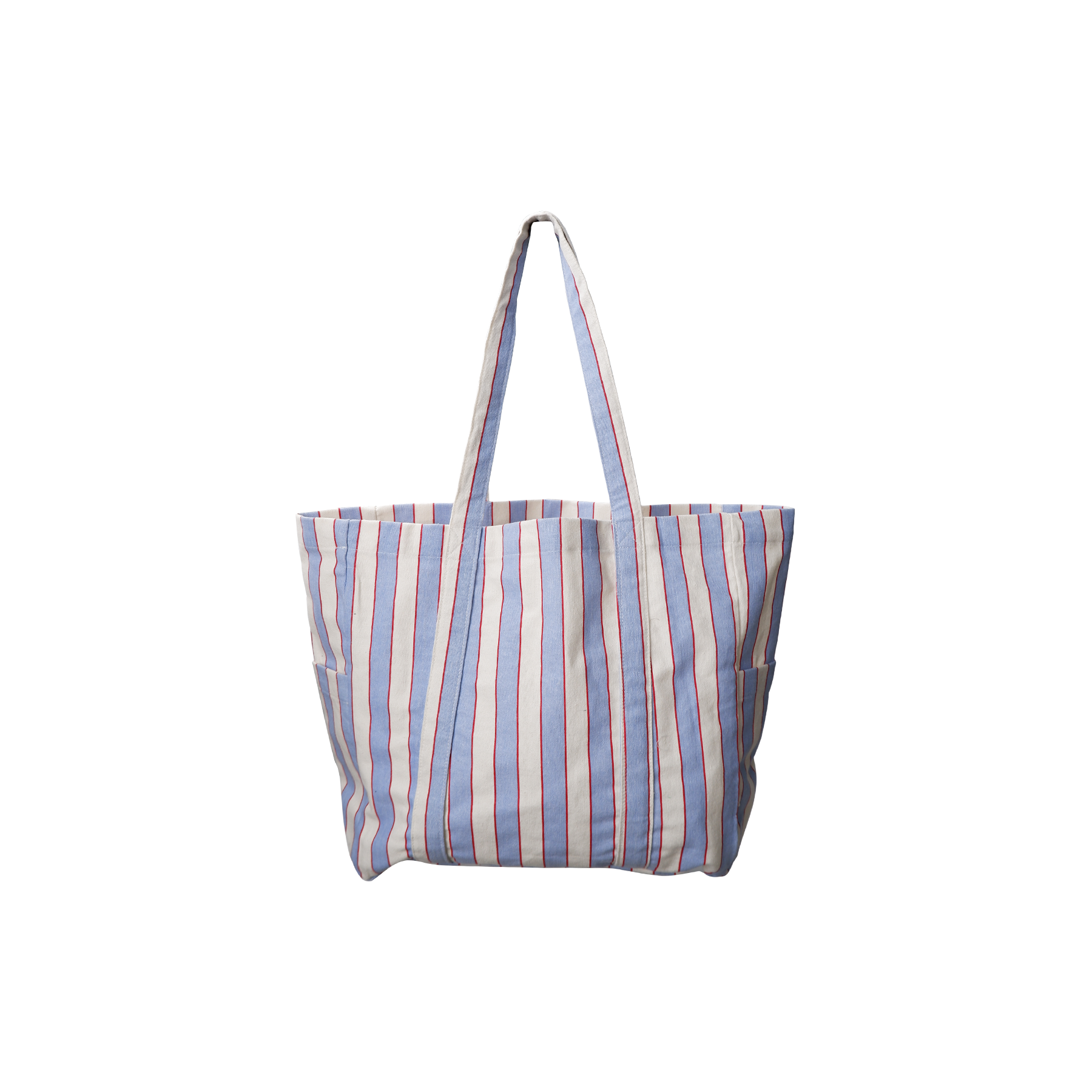 Nella Canvas Bag - Blue Stripe