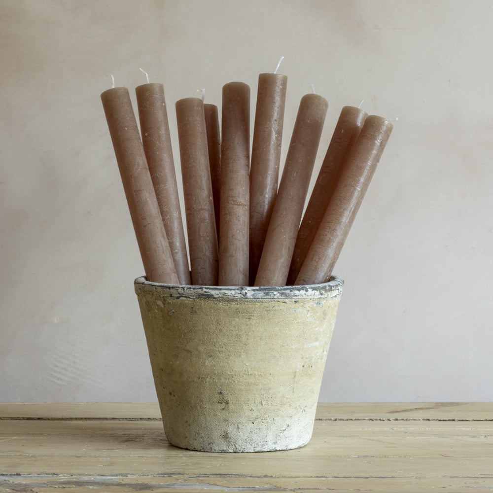 Rustic Dinner candles