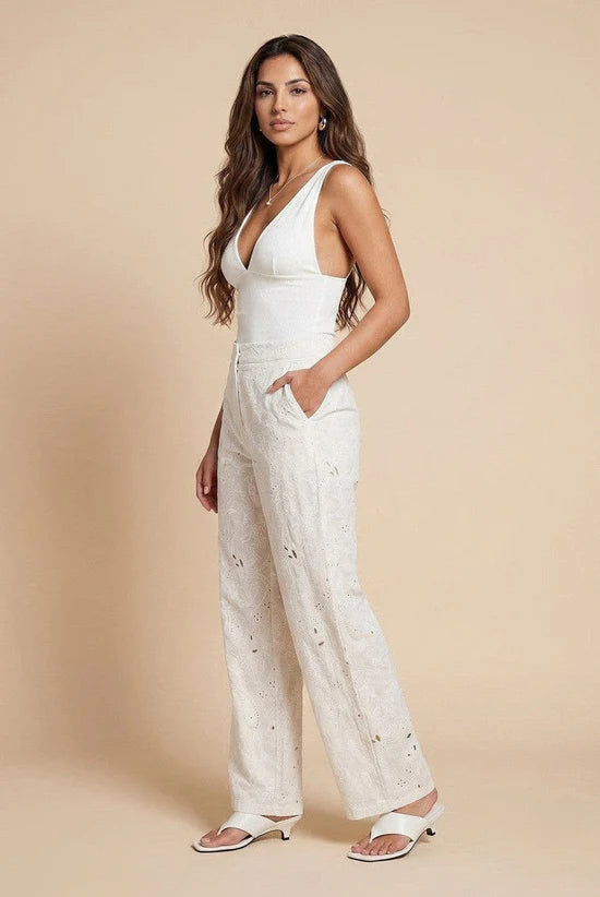 Brodiery trousers