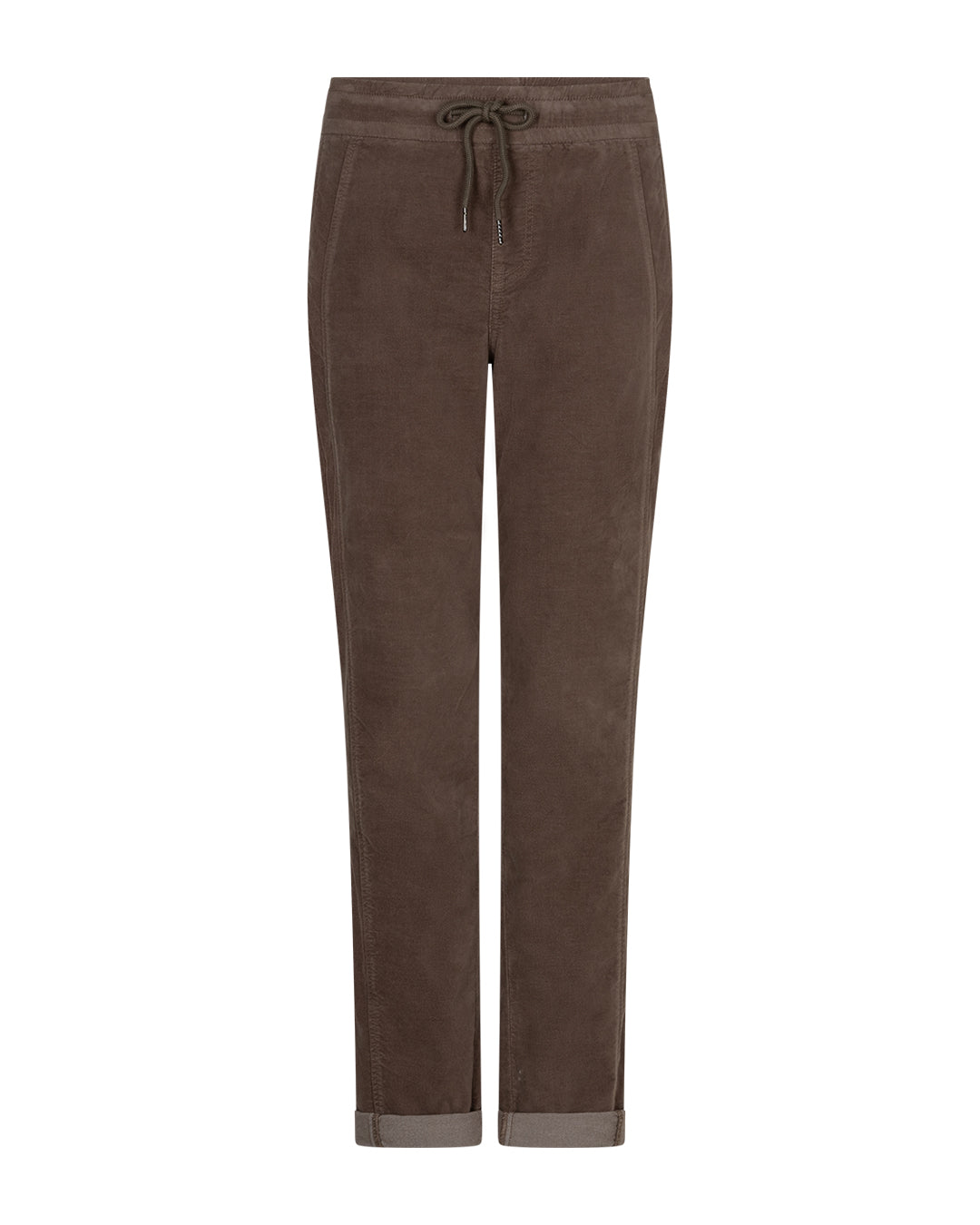 Stella Velvet Joggers in Clay