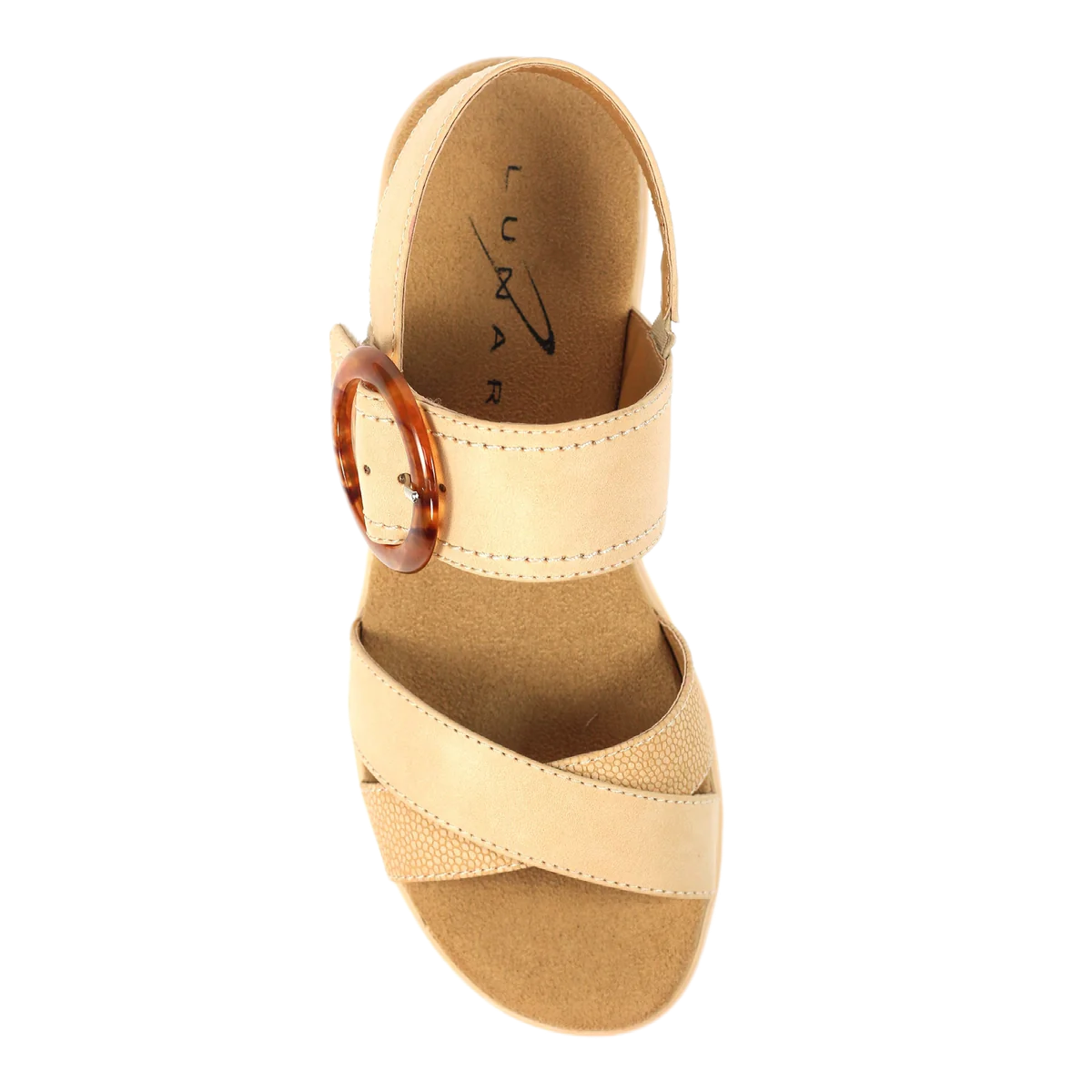 Elise Sandal in Beige