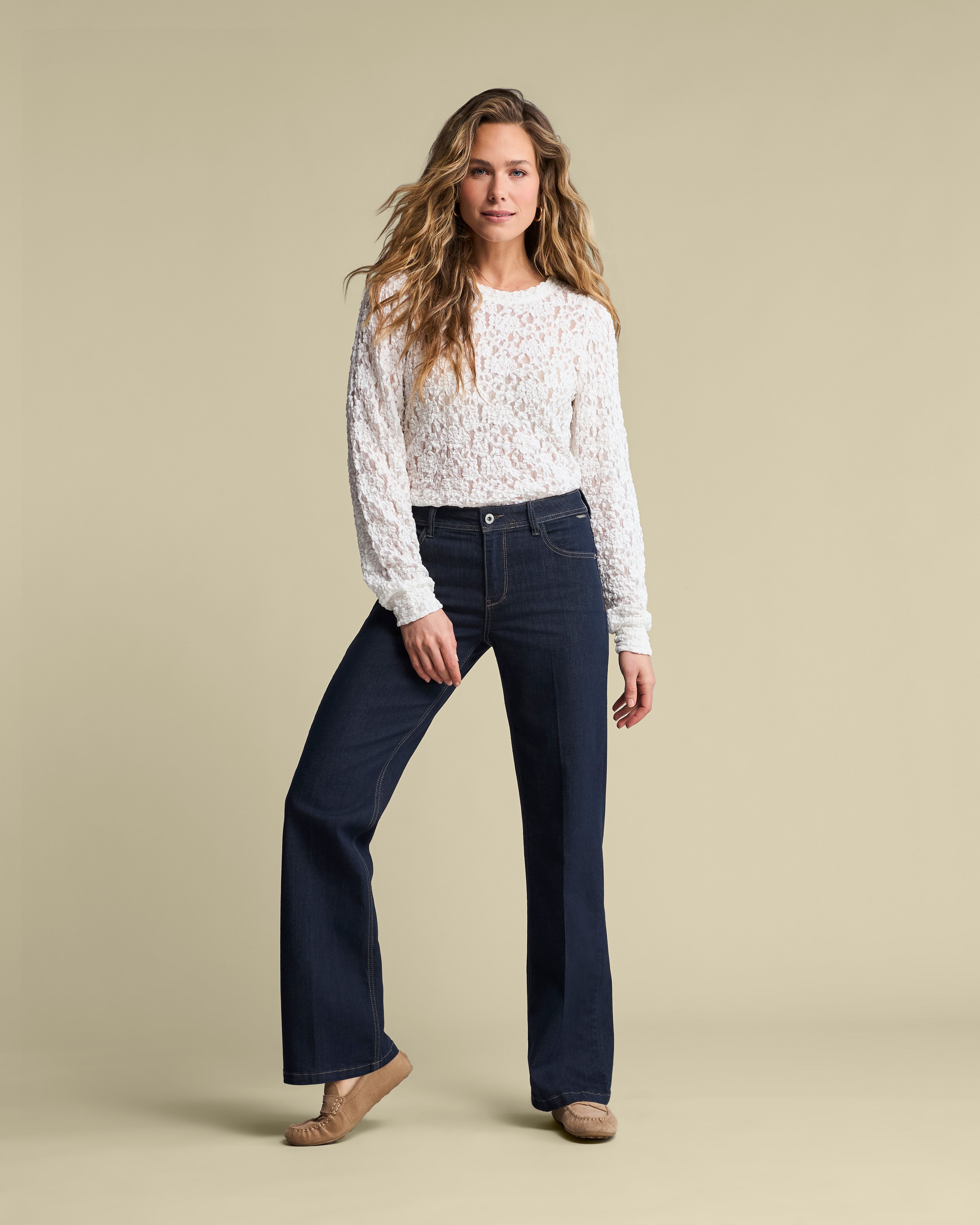 Colette 5-pocket in Forever Blue
