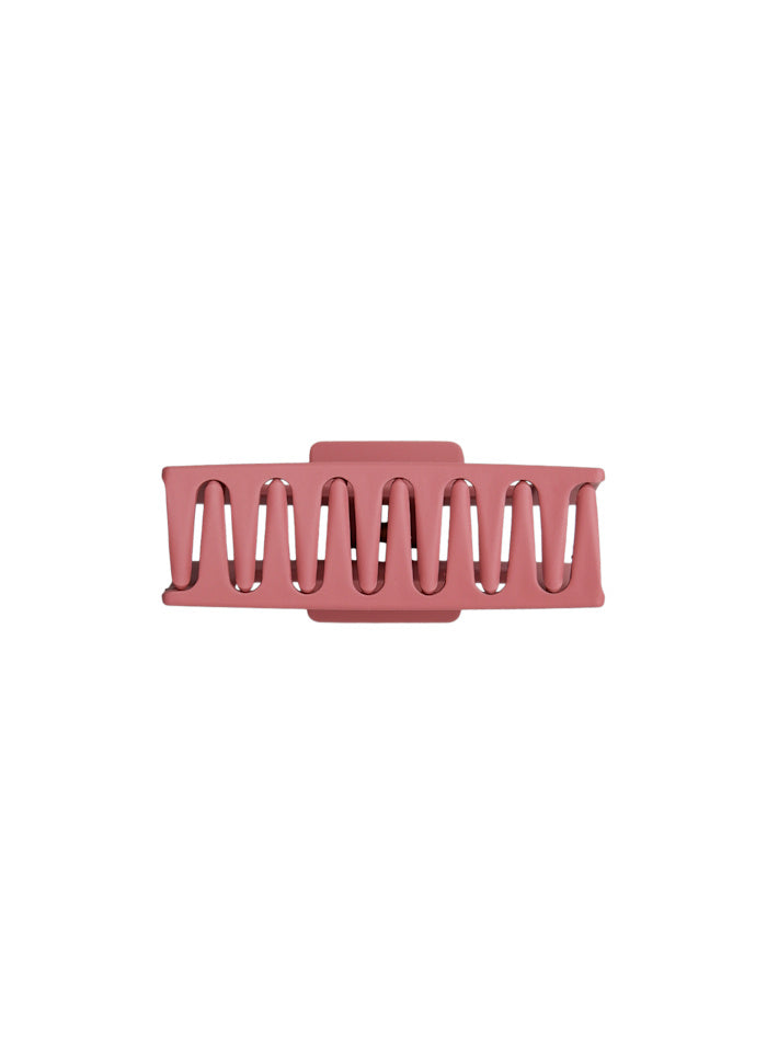 BERLIN Matt Hair Claw in Old Rose