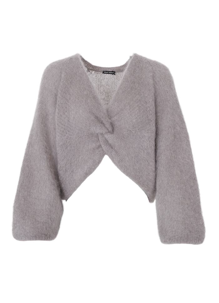 Bjoerk Cross Jumper In Taupe