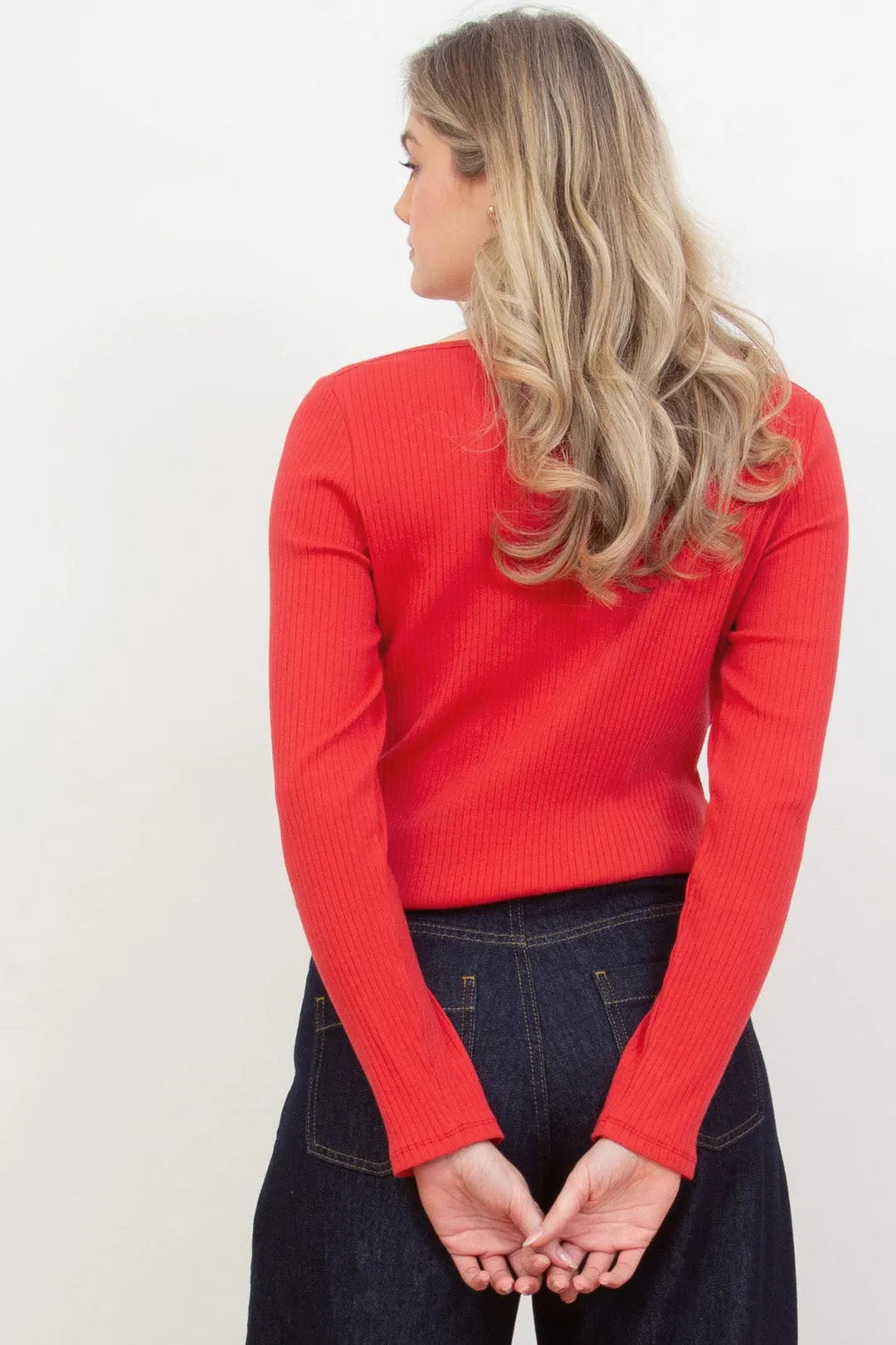 Ashington boat neck top