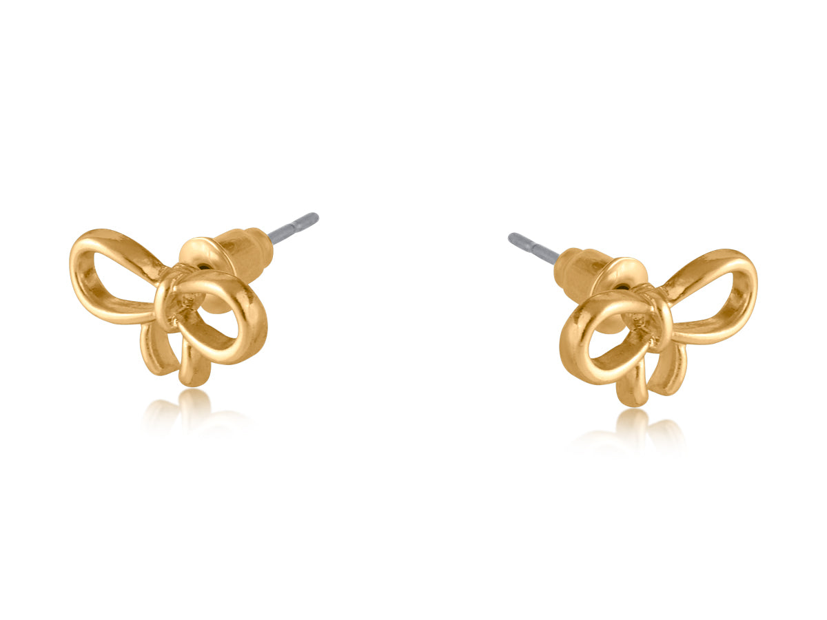 Santorini Bow Stud Earrings