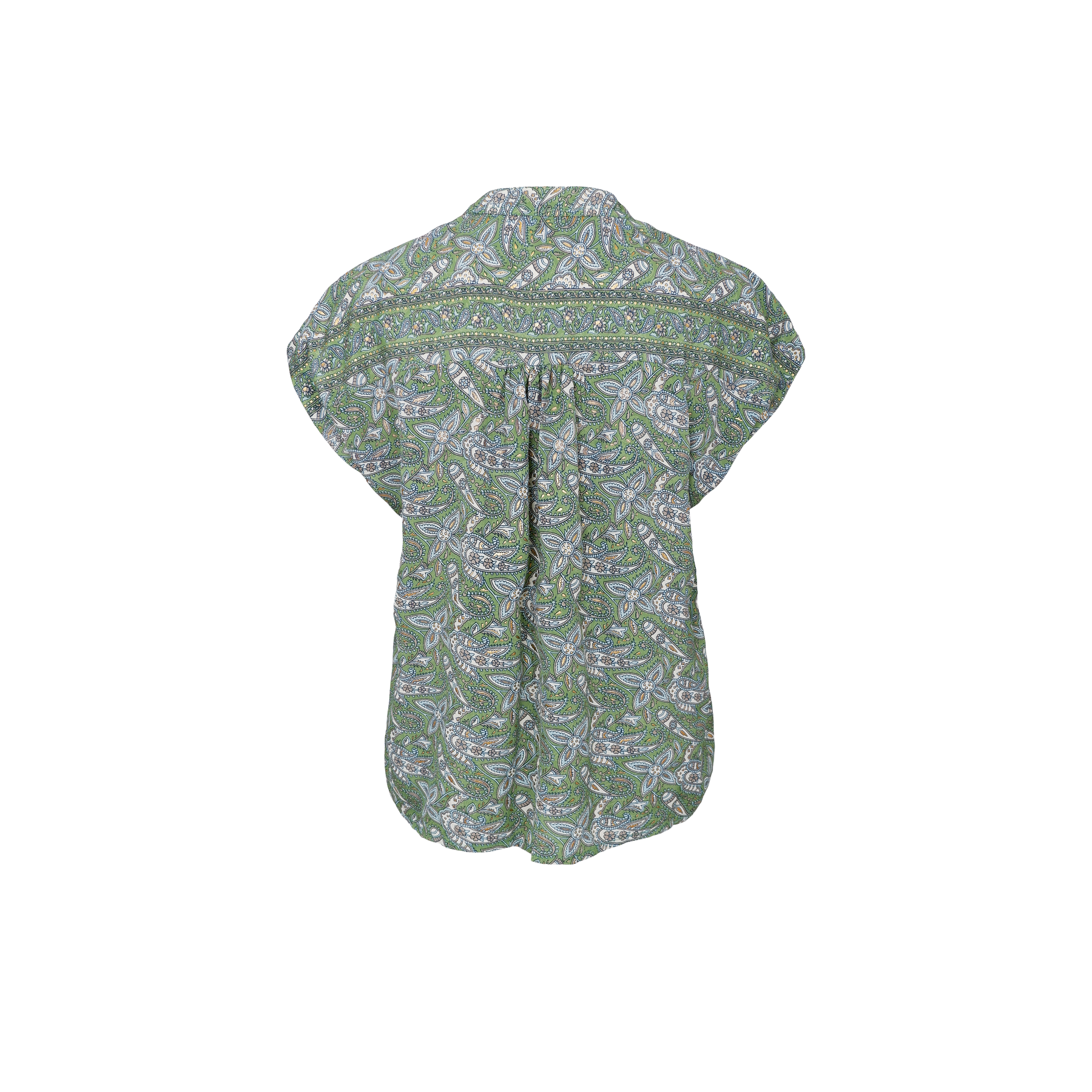 Luna Andrea Blouse in Glory Green