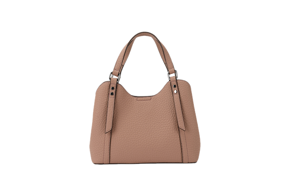 Handbag with detachable crossbody strap