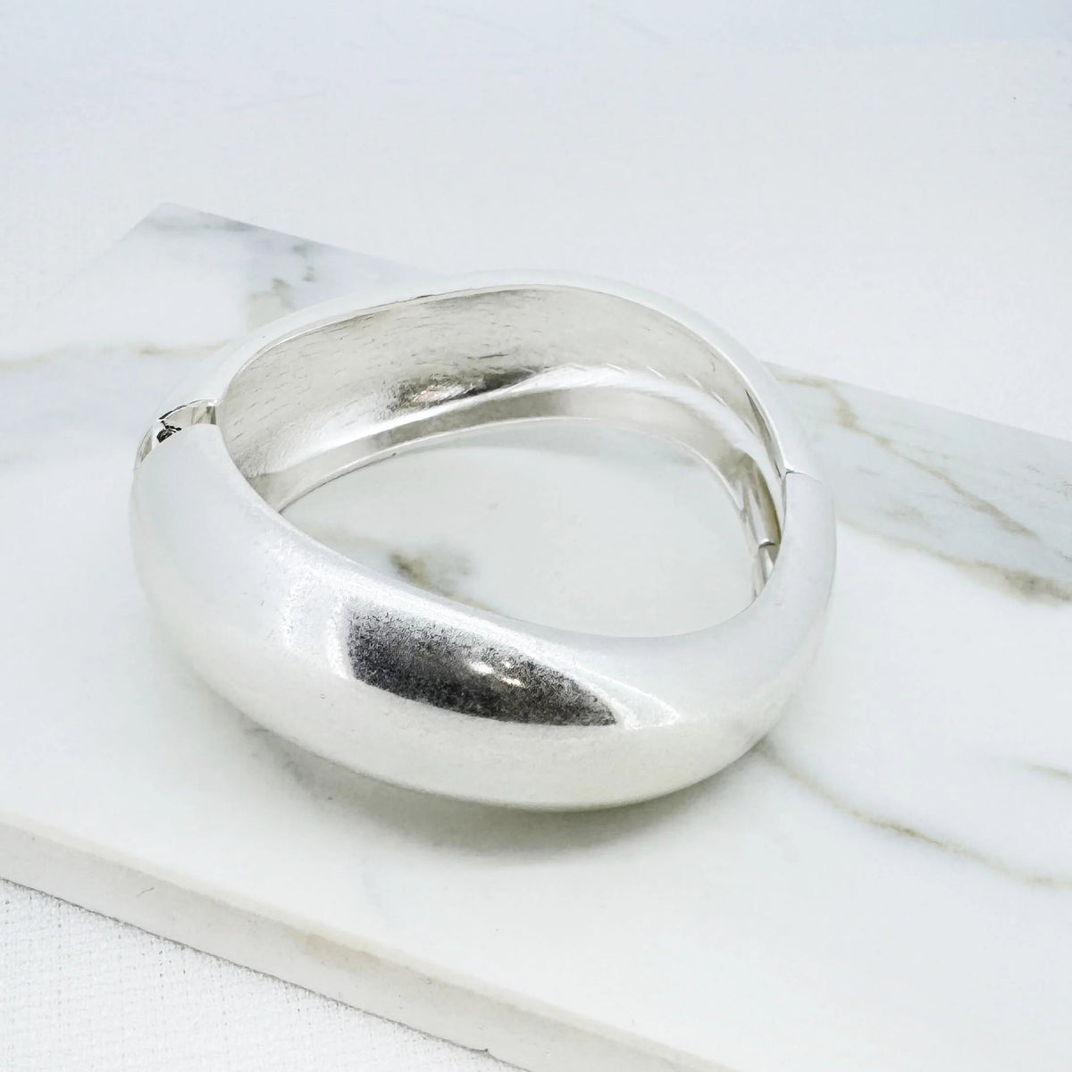 Silver Bangle Bracelet