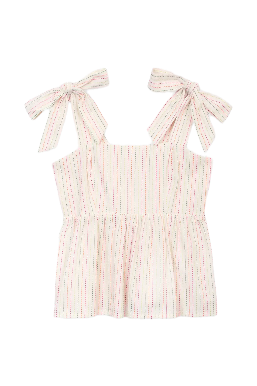 Wakeham sleeveless stripe top