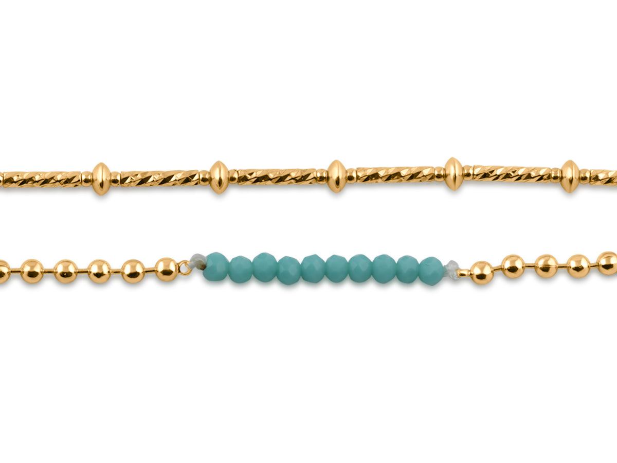 Aris Bracelets in Turquoise