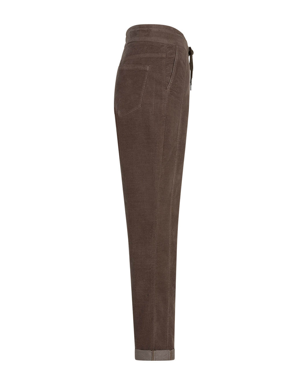Stella Velvet Joggers in Clay