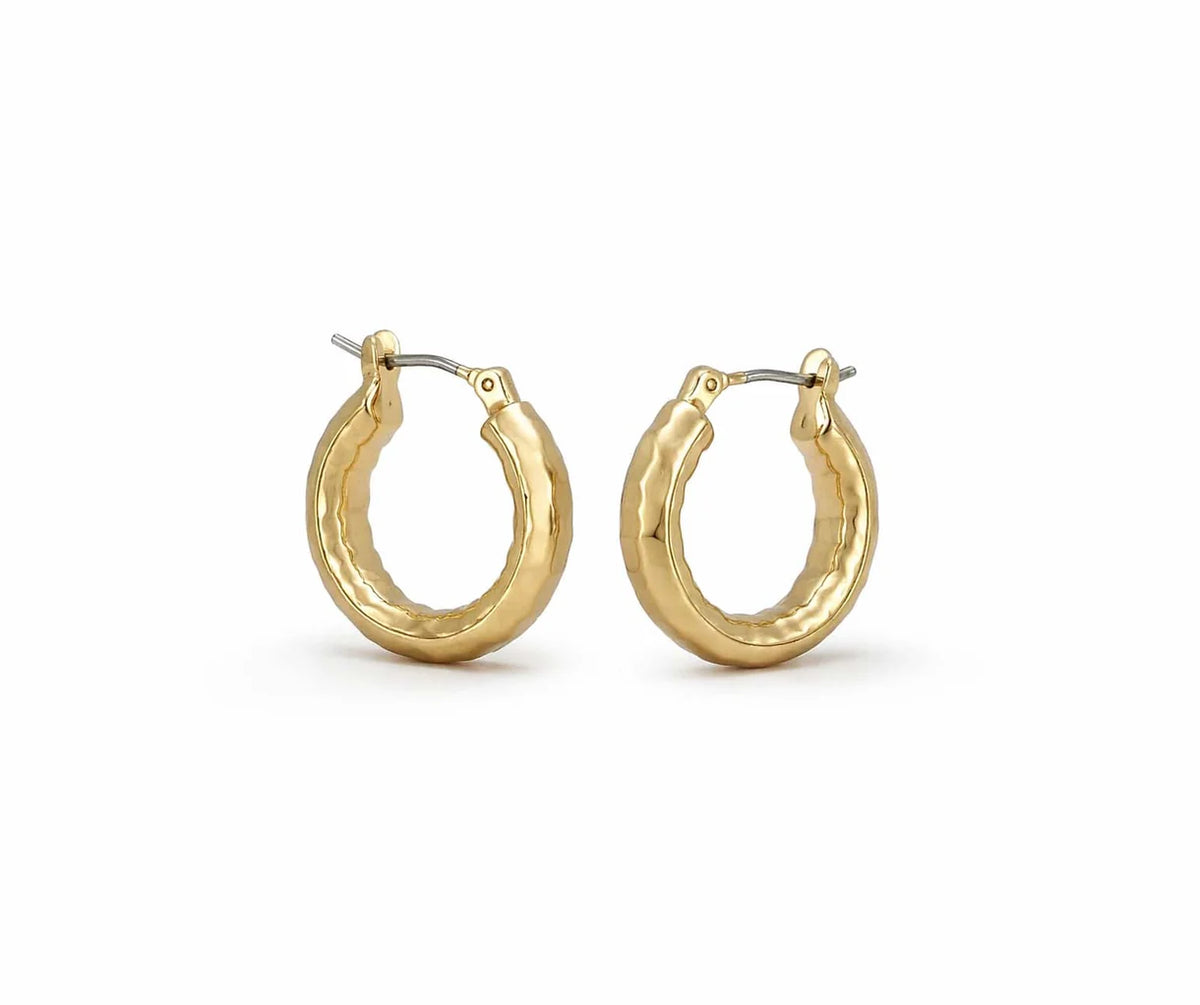 Textured Hoop Earrings