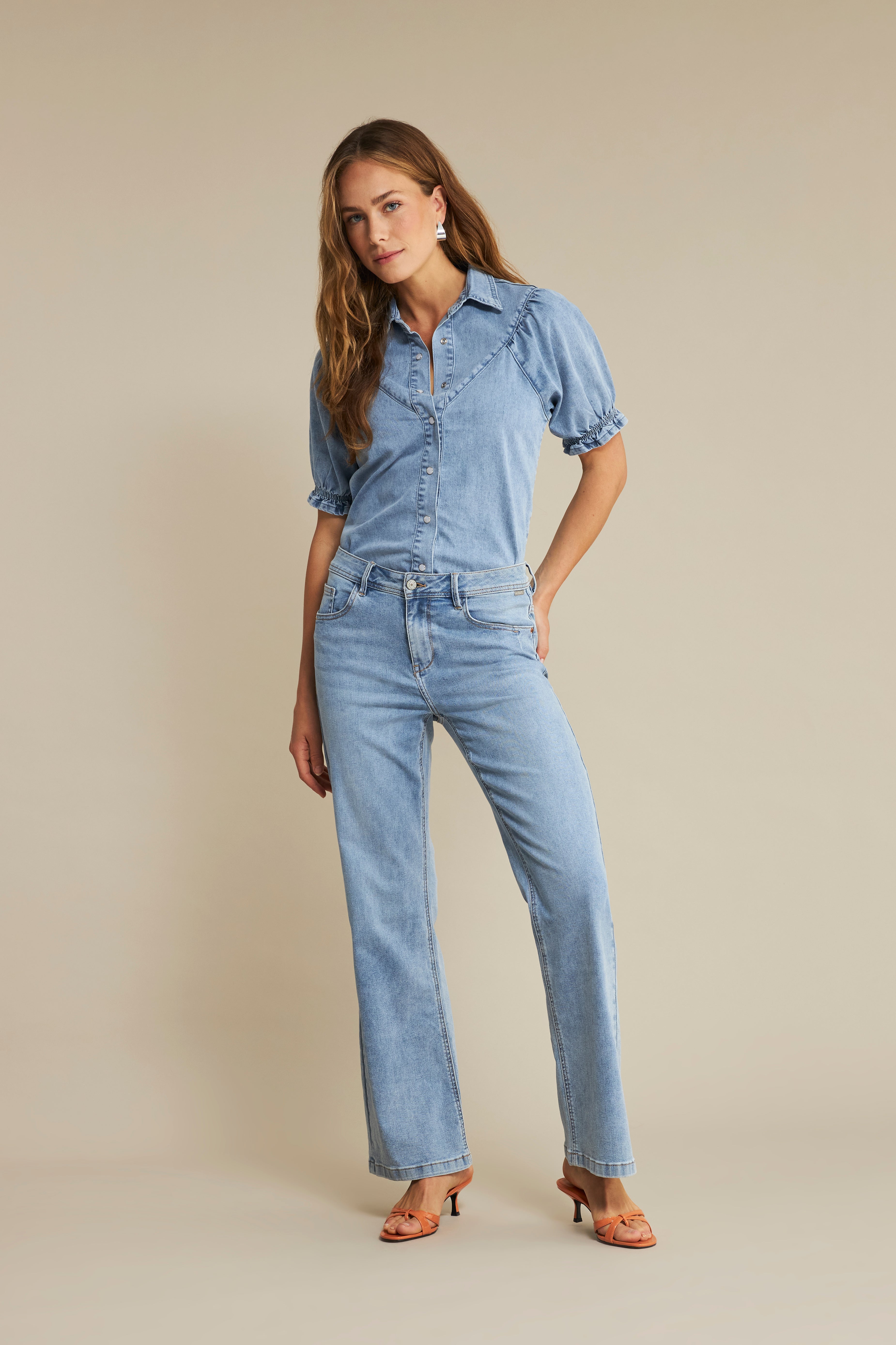 Colette in Bleach Denim