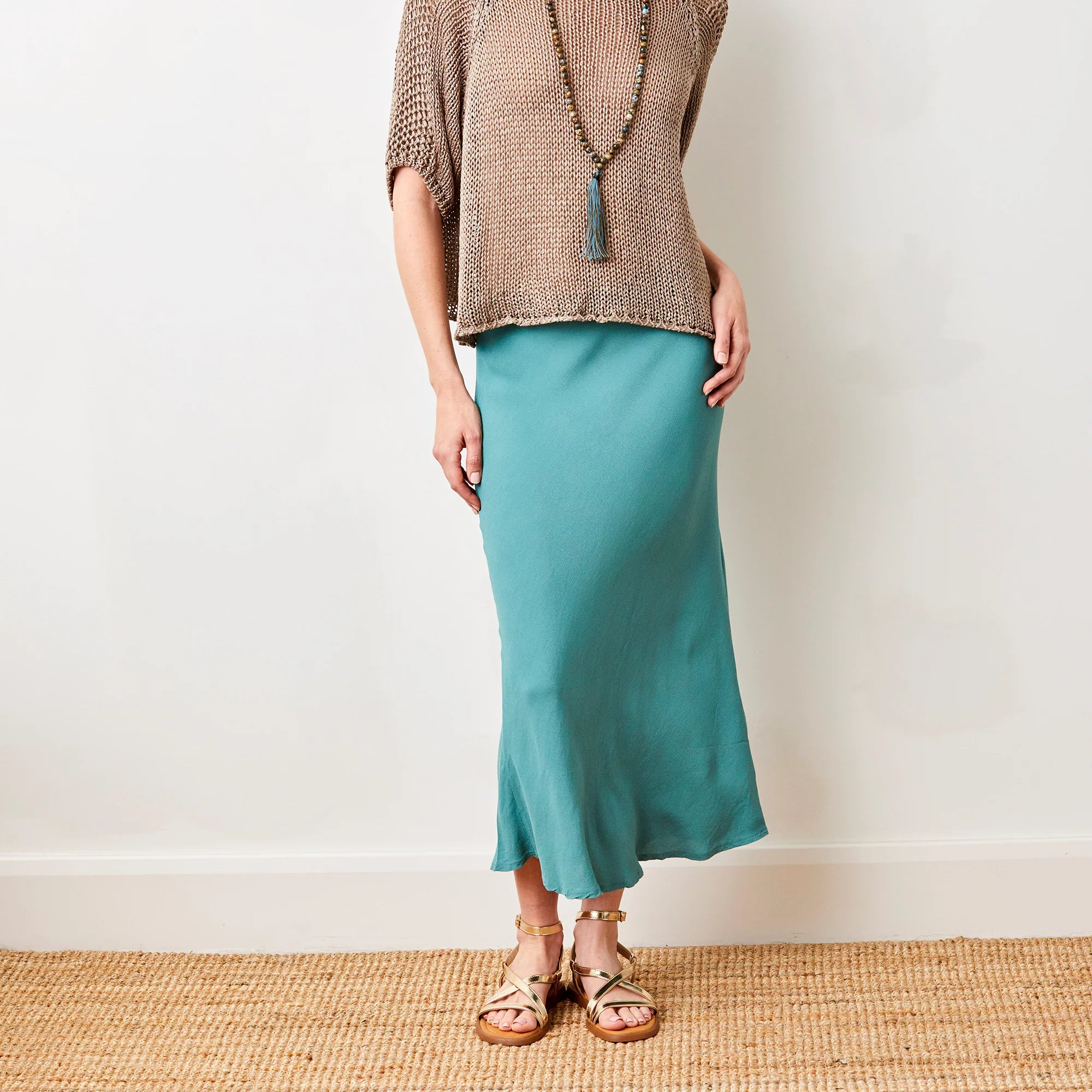 Gene Crepe Skirt