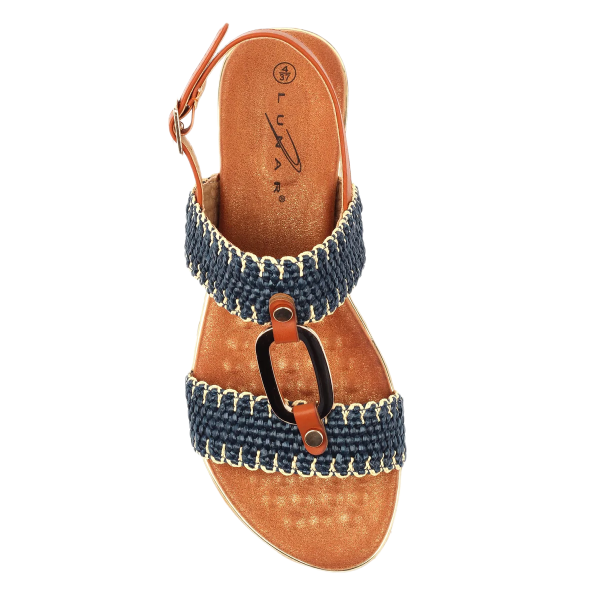 Jules Sandal in Navy