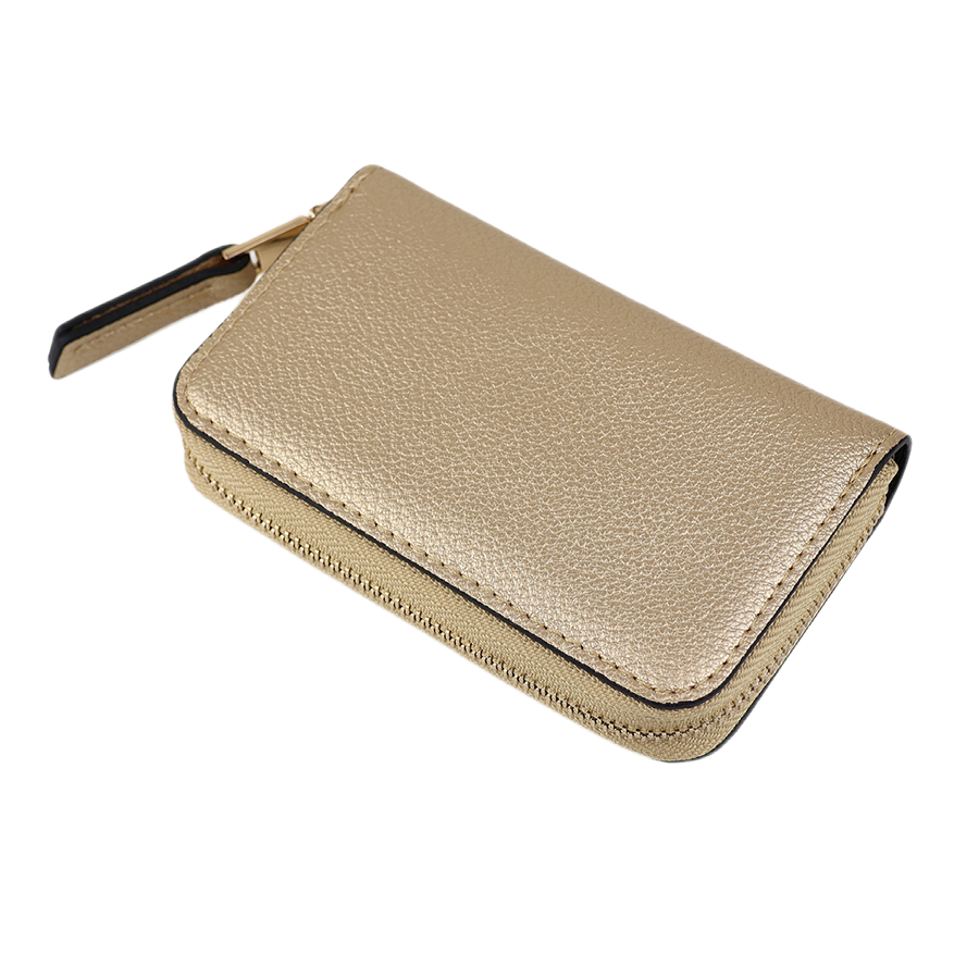 POM 82004 Gold mini purse