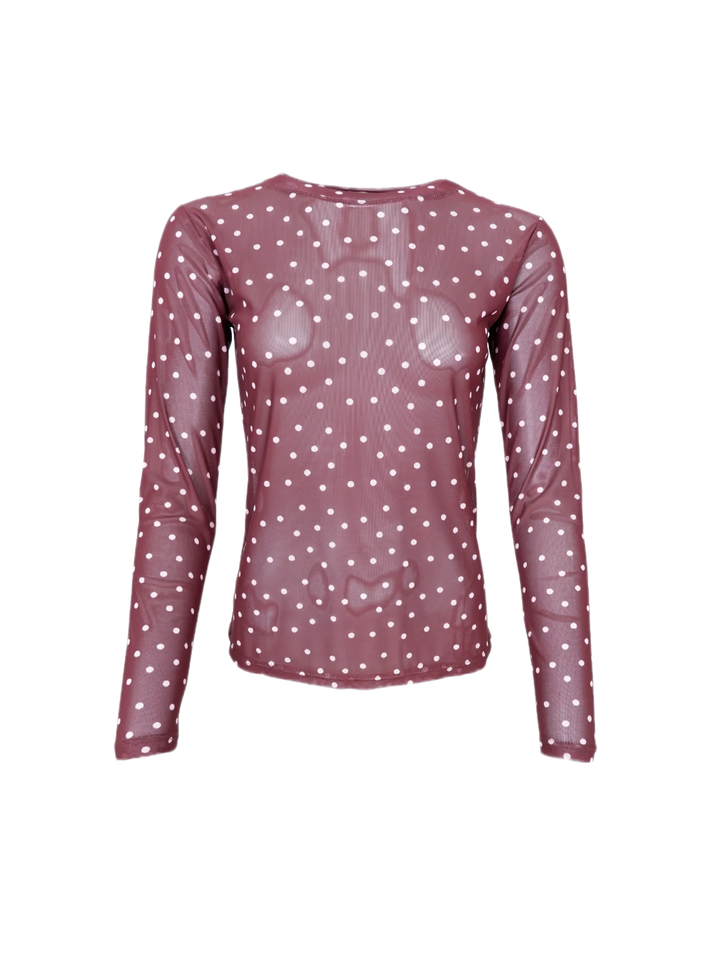 Black Colour BCANNIE Mesh Blouse