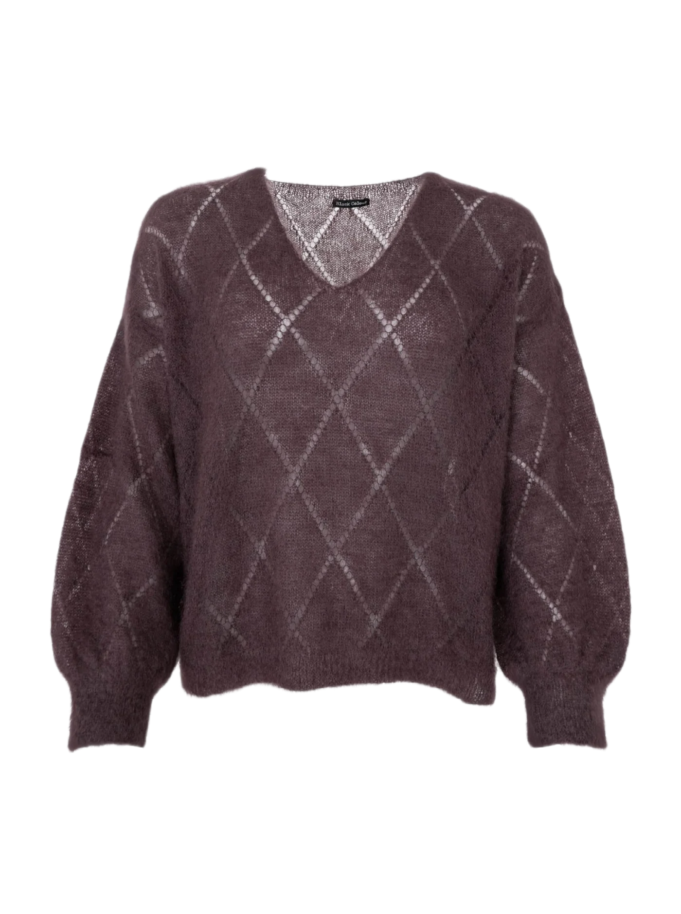 BJOERK Argyle Jumper