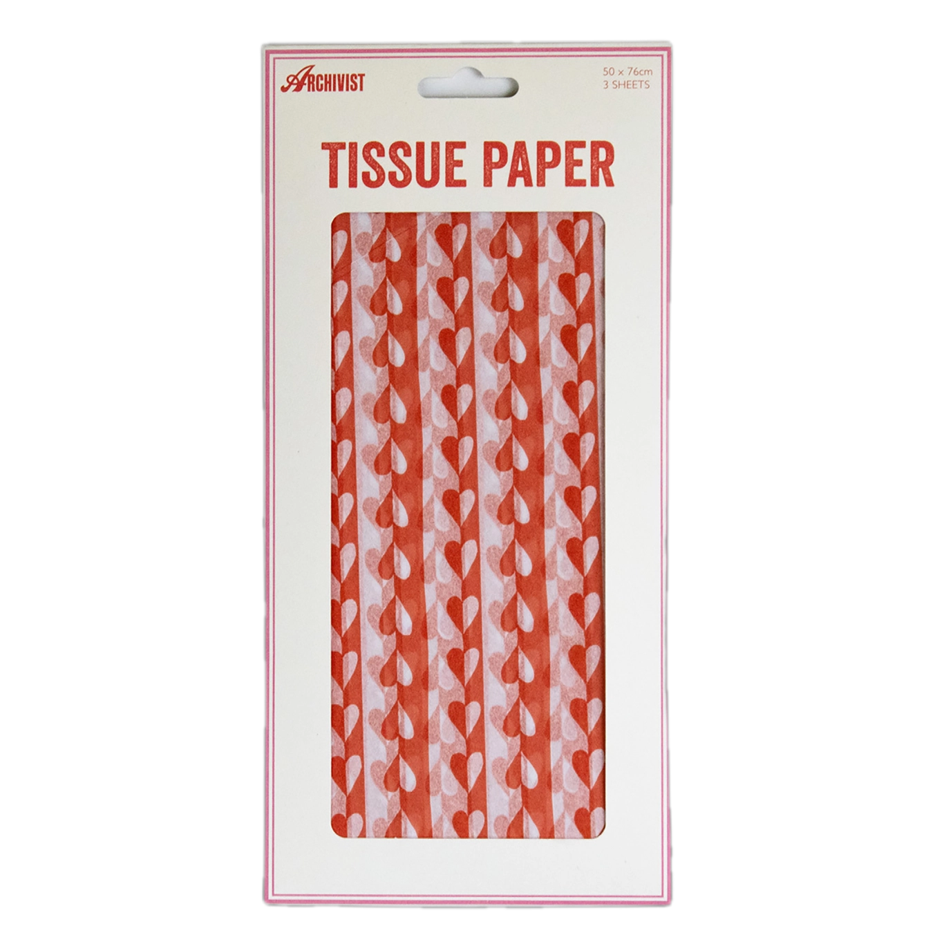 Sweetheart Stripe Tissue Paper