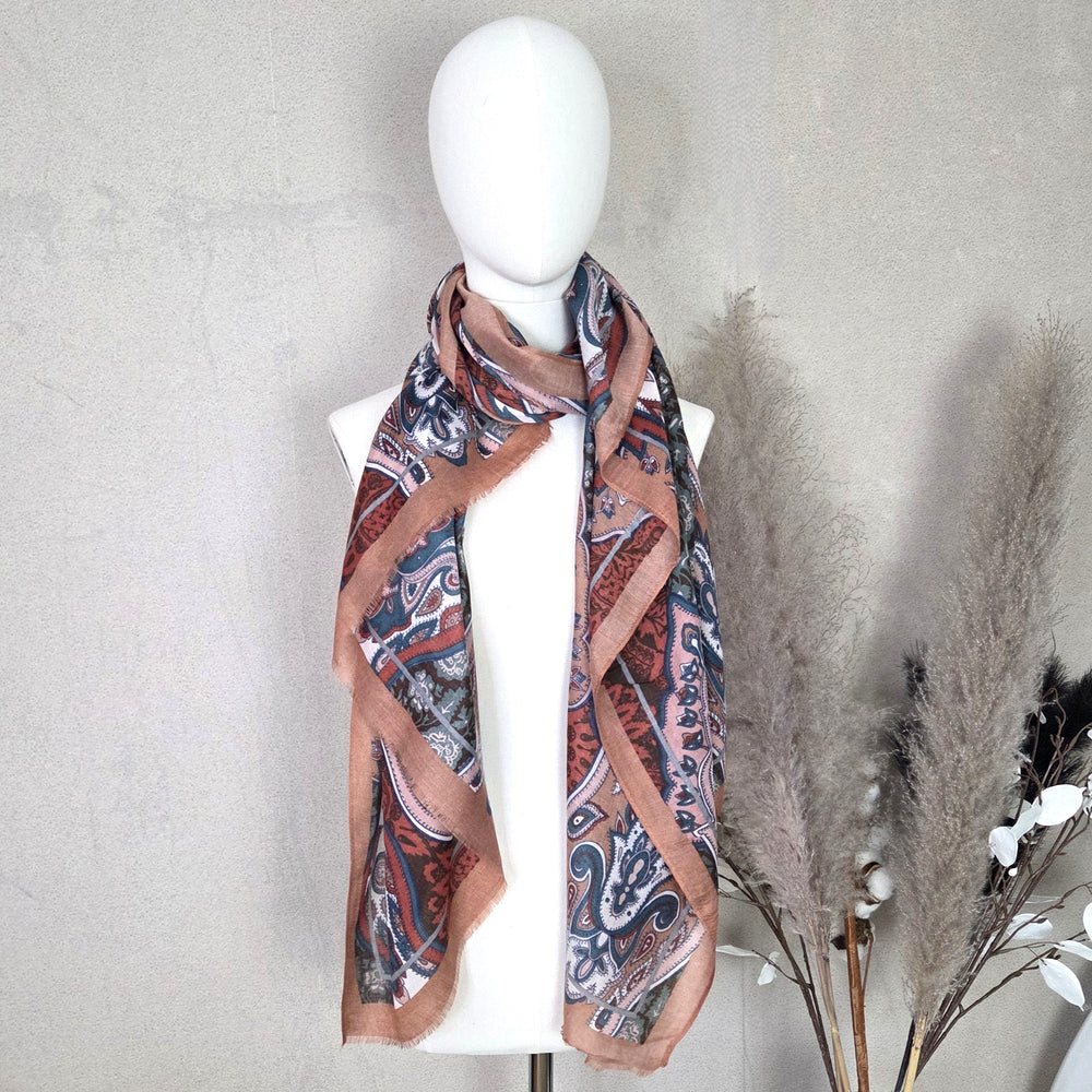 Boho Paisley Scarf