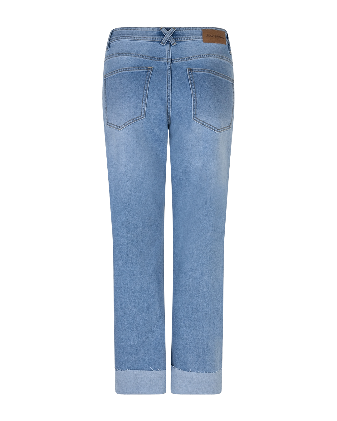 Kim Contrast Side Seam in Mid Stone