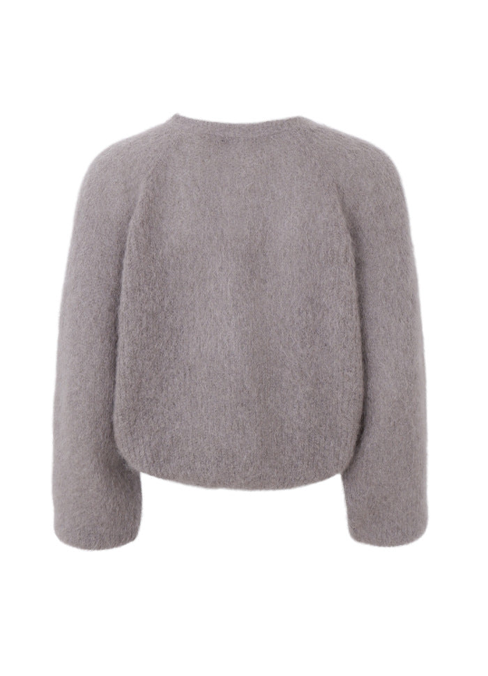 Bjoerk Cross Jumper In Taupe