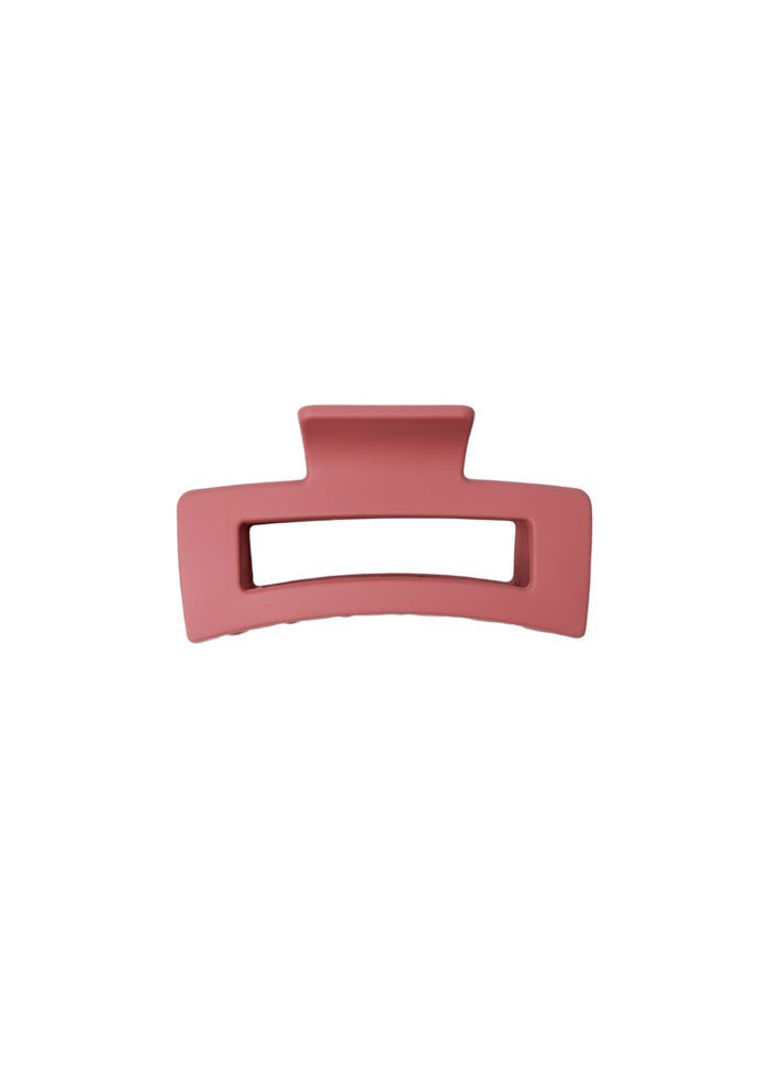 BERLIN Matt Hair Claw in Old Rose
