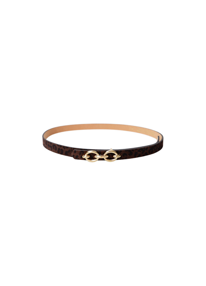 Lotu Belt in Mocca Leo